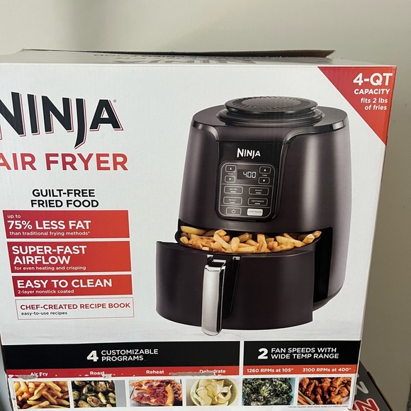 Ninja Air Fryer with Black Finish